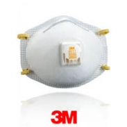 RESPIRADOR CONTRA PARTICULAS 8511 CON VALVULA DE EXHALACION.. 3M. DESECHABLE. CAJA CON 10 PZAS.