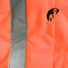 CHAMARRA CORTA NARANJA BICOLOR