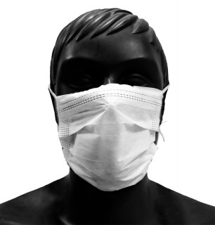 CUBRECARA TRIPLE PLISADO DISPOSABLE 3-PLY FACE COVER