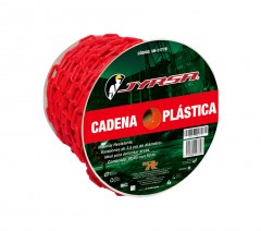CADENA PLASTICA ROJA