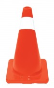 CONO BRILLOSO  45 CMS CON 1 REFLEJANTE