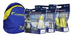 KIT CONTRA CAIDA ALTURAS PUNTO FIJO BANDA DE POLIESTER AMARILLA